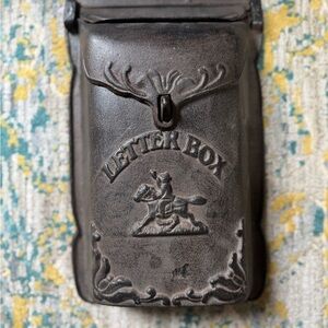 Vintage Style Iron Letter / Mail Box